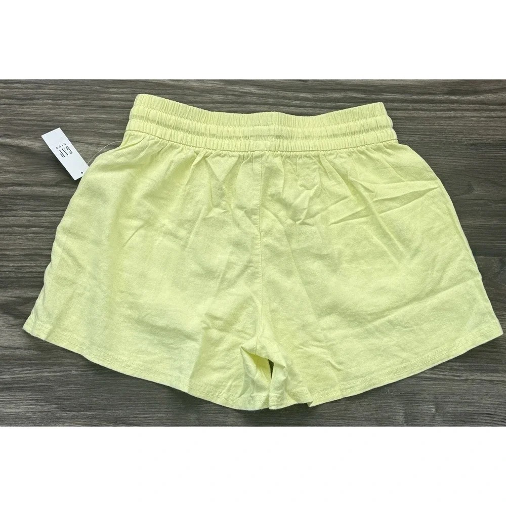 Lot Of 2 Gap 18-20 girls Yellow Green shorts fit women's small cottage core pool